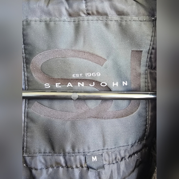 Sean John Charcoal Bomber Jacket - Picture 2 of 16